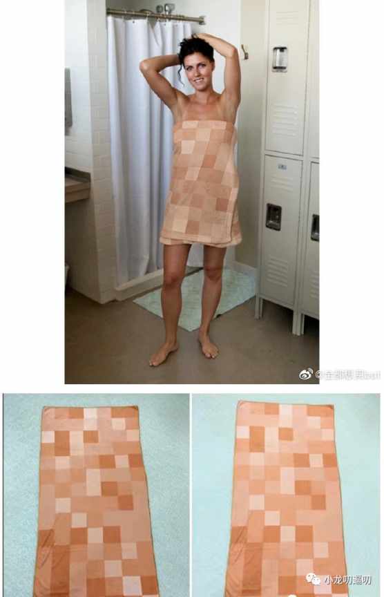 ​姑娘，你这裙子是用花纸做的吗？